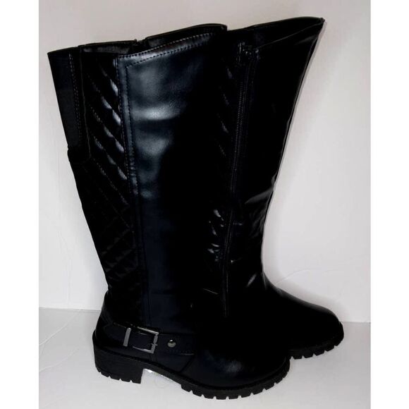 Olivia Miller Designer Womens NEW Black Riding Boots - sz. 6
